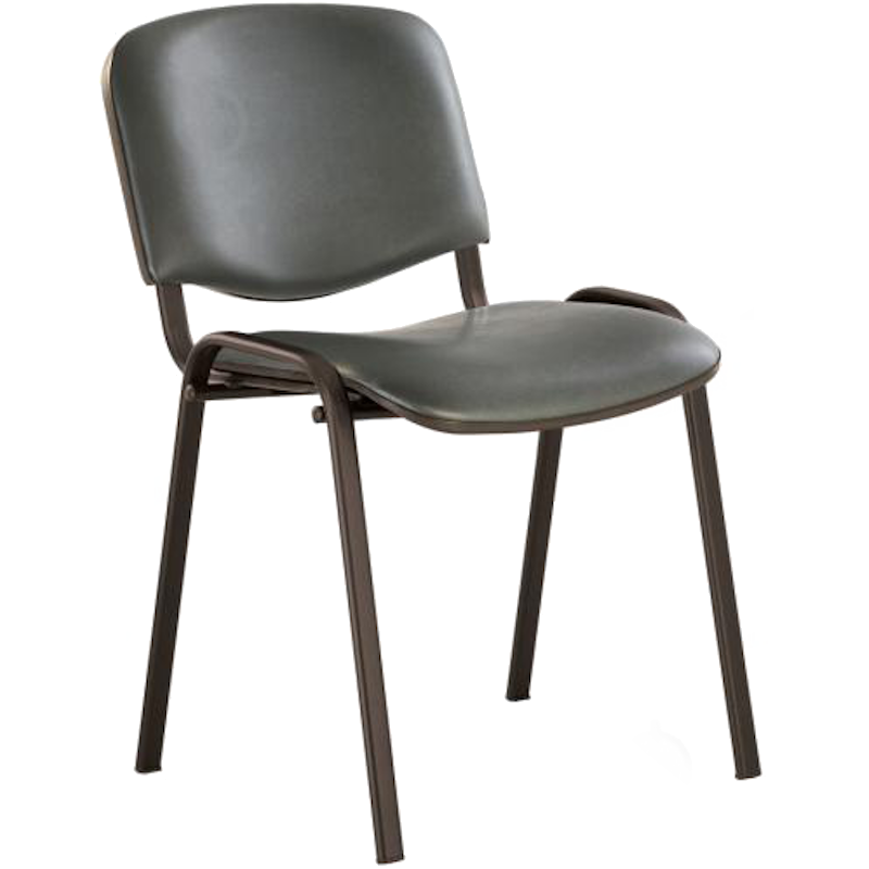 Стілець офісний NOWY STYL (ISO-17 BLACK V-2) екошкіра, 500мм